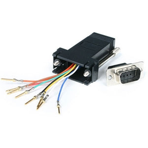 DB9 to RJ45 Modular Adapter - M/F DB9 to RJ45 Modular Adapter - M/F